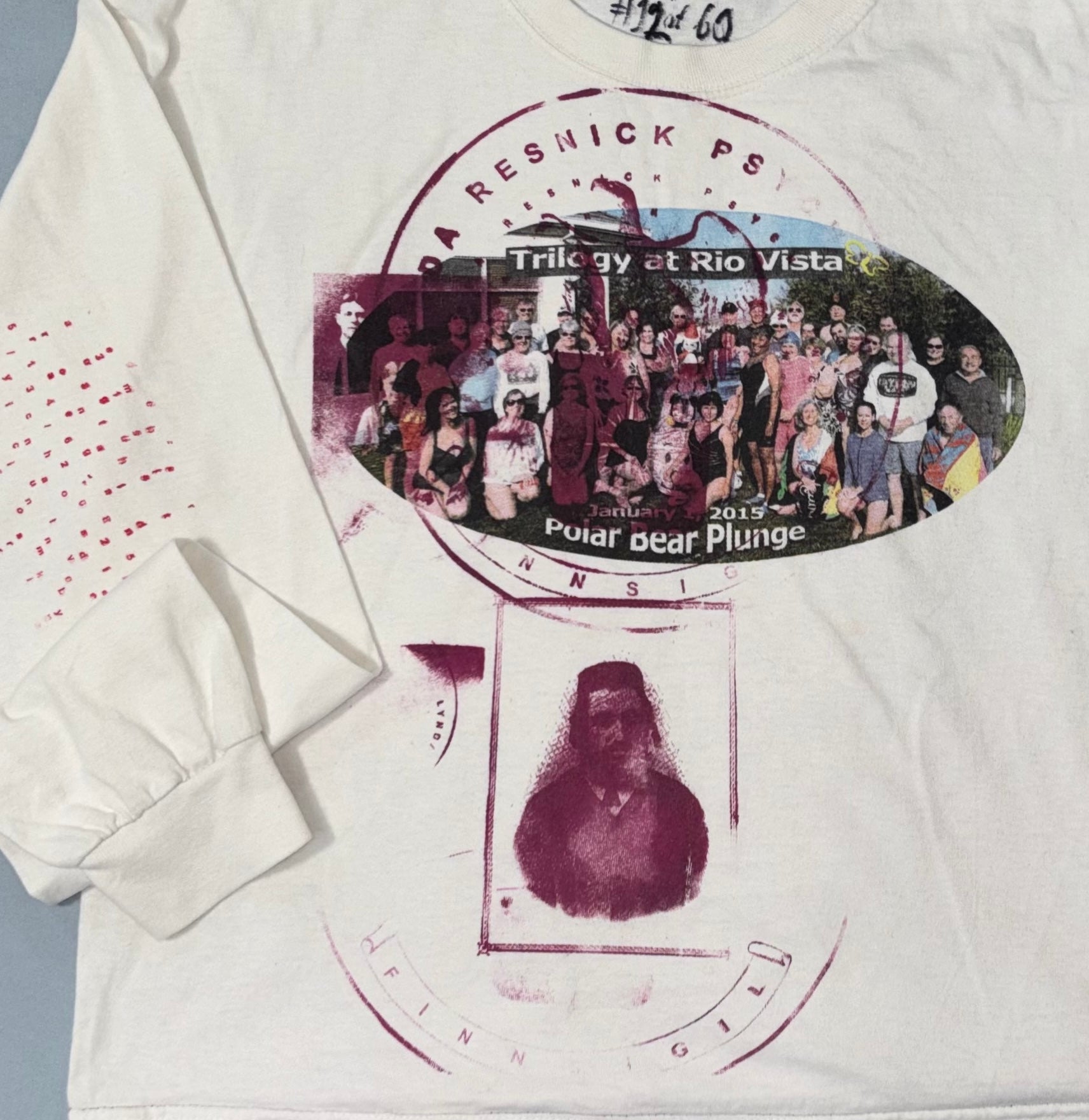 x small longsleeve crop front and back print 1of1 #12 out of 60