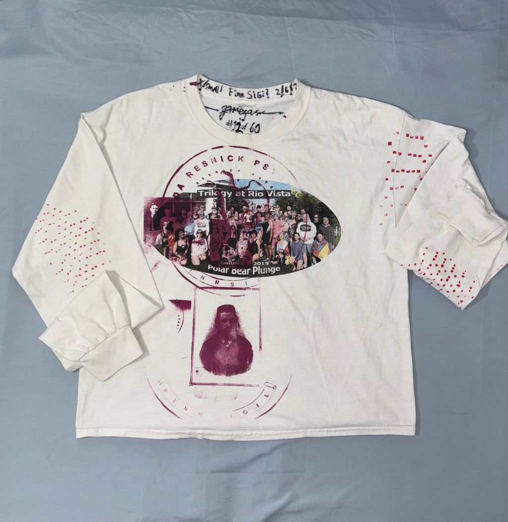x small longsleeve crop front and back print 1of1 #12 out of 60