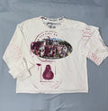 x small longsleeve crop front and back print 1of1 #12 out of 60
