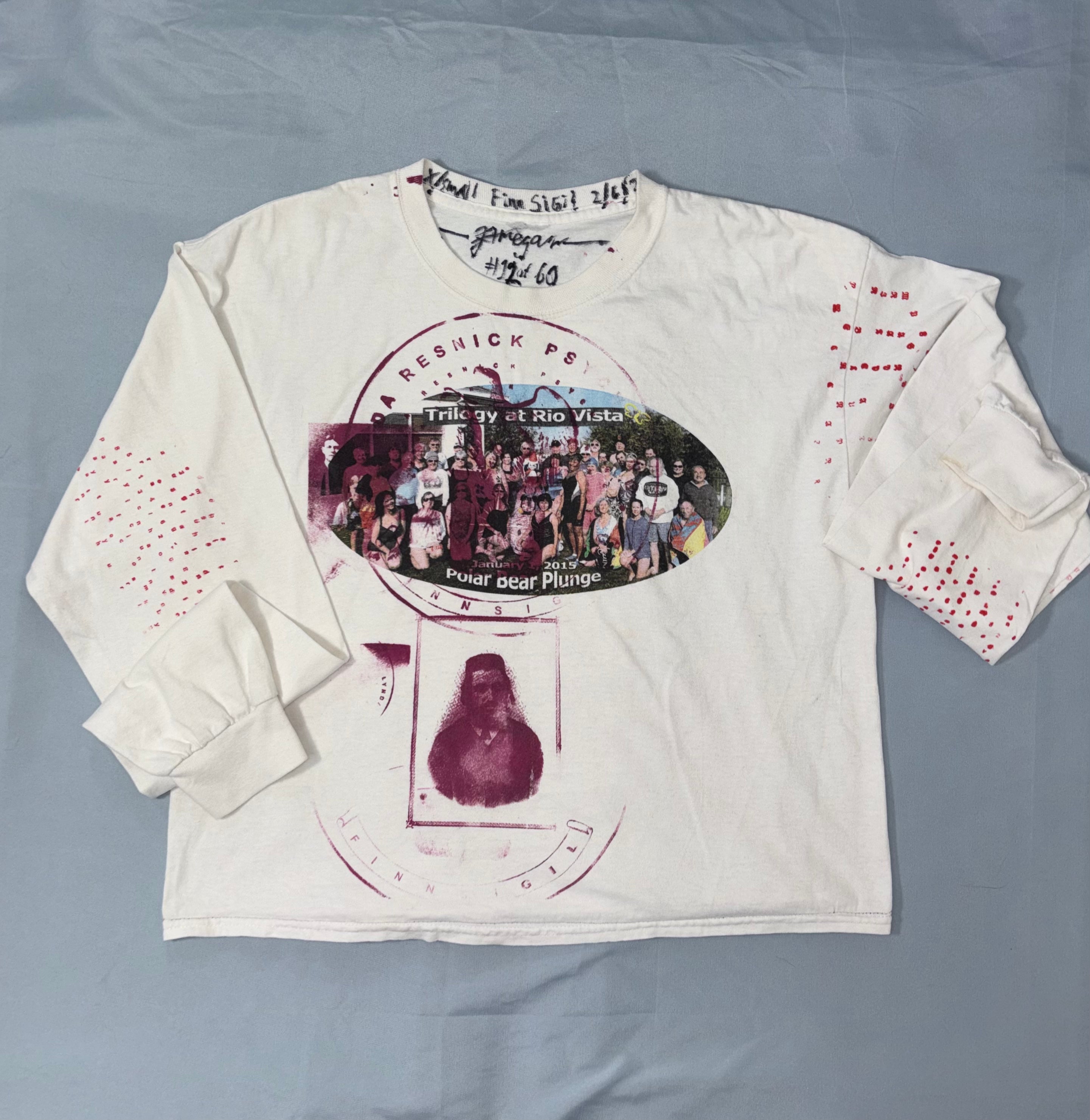 x small longsleeve crop front and back print 1of1 #12 out of 60