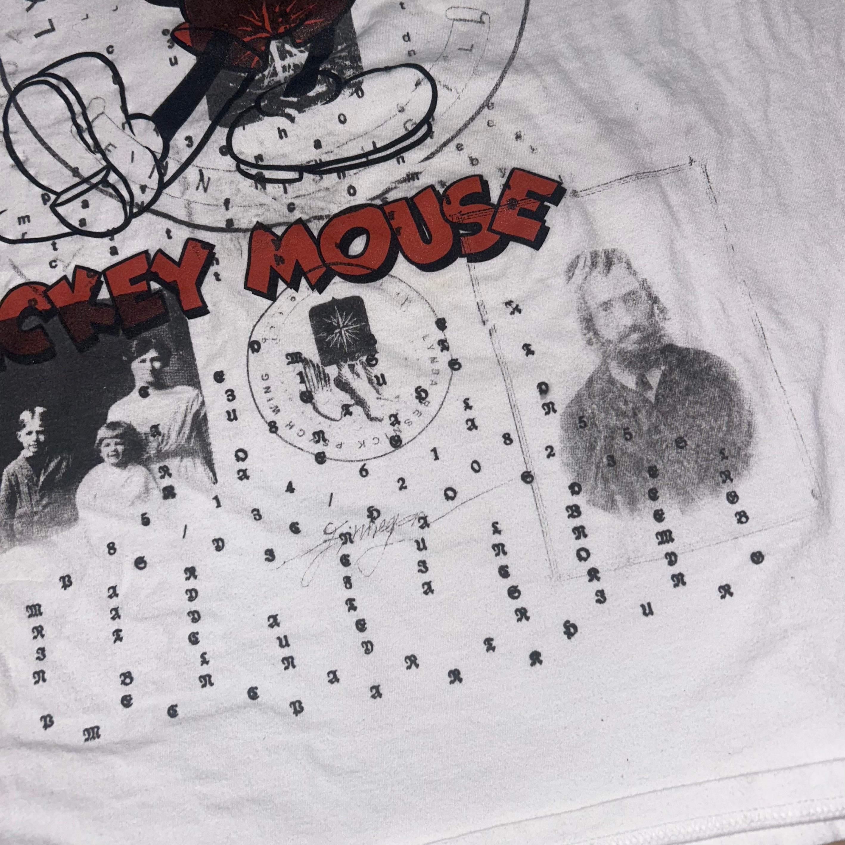 large 1of1 double mickey shirt #23 of 60 honey