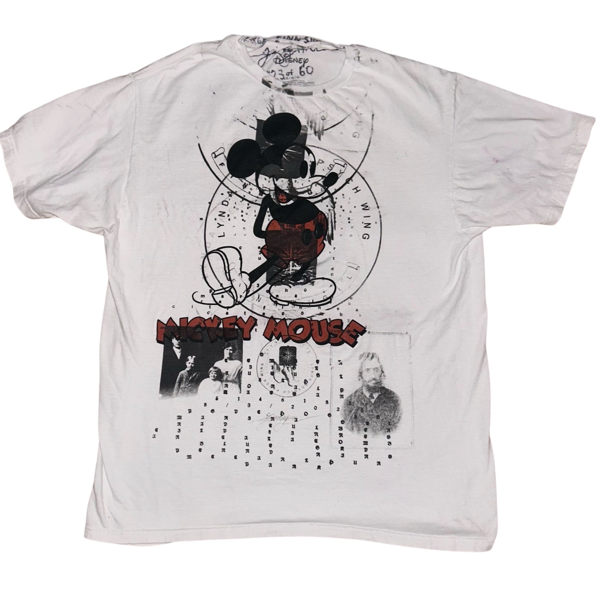 large 1of1 double mickey shirt #23 of 60 honey