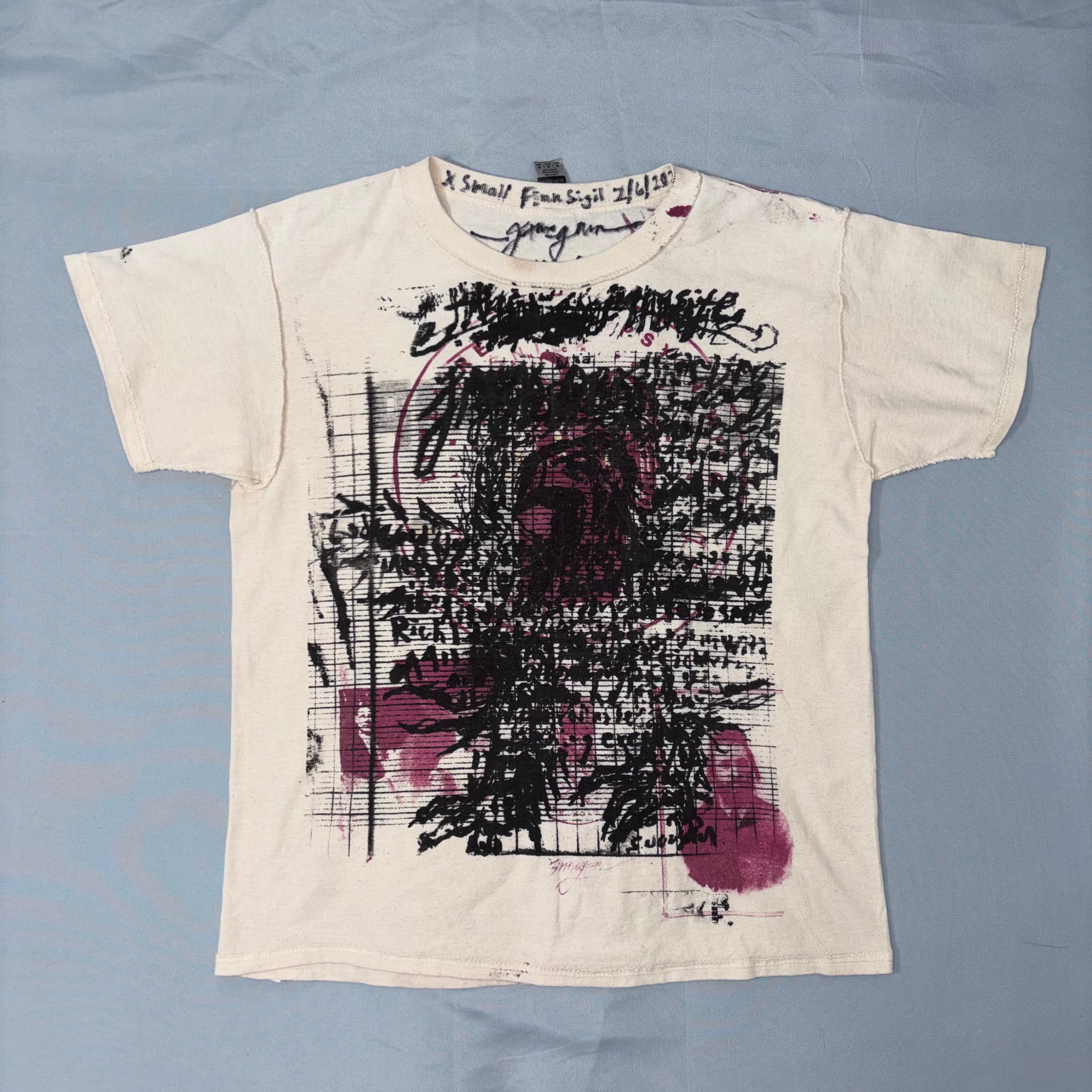 x small adult (its a kids shirt) front and back print 1of1 #11 out of 60
