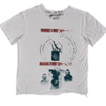 large - psychband cut neck & bottom 1of1 tee #43/60
