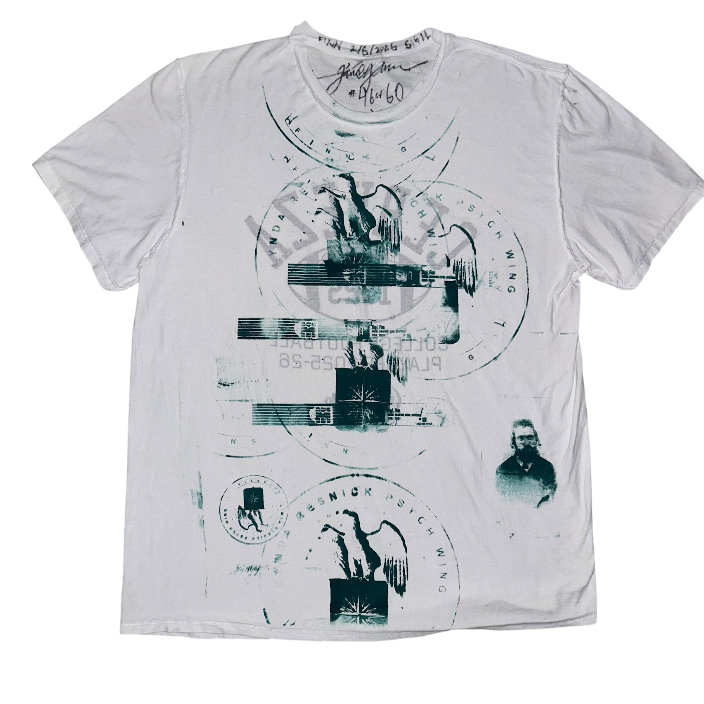 x large - psychband beautiful 1of1 tee #46/60