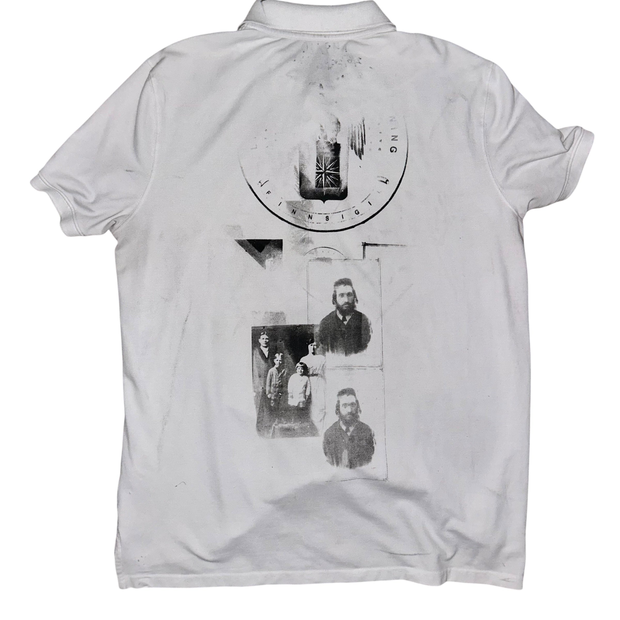 x large - front & back print polo 1of1 #49/60