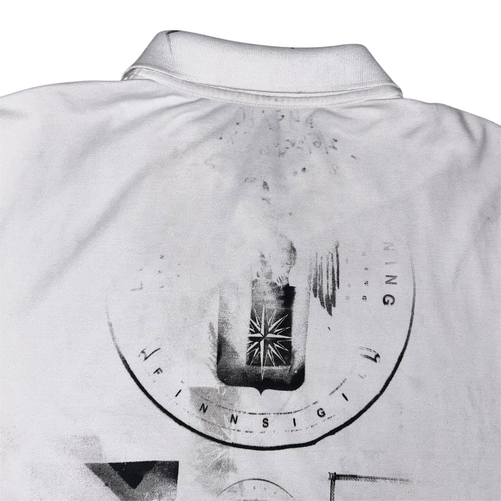 x large - front & back print polo 1of1 #49/60