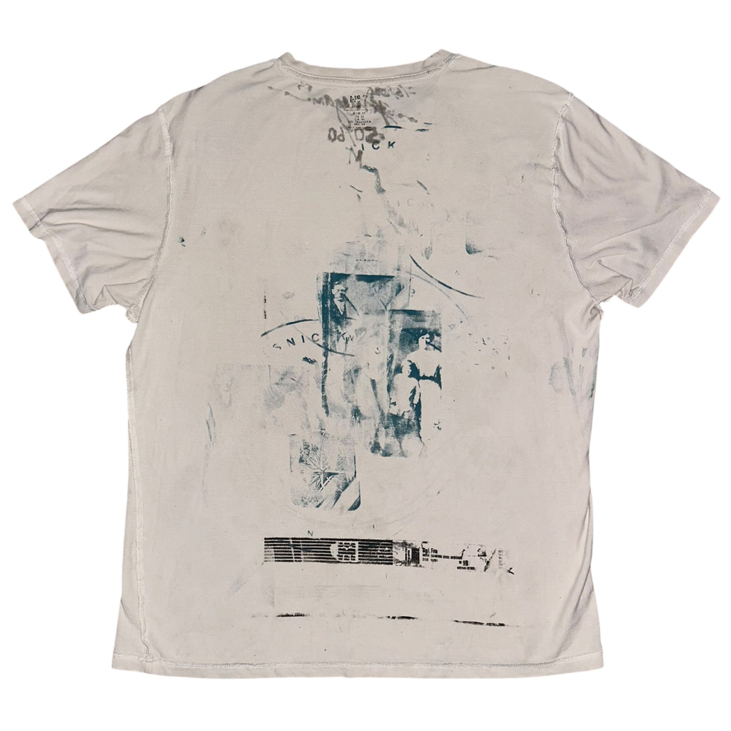 medium - front & back print beautiful psychband eagle family 1of1 tee #50/60