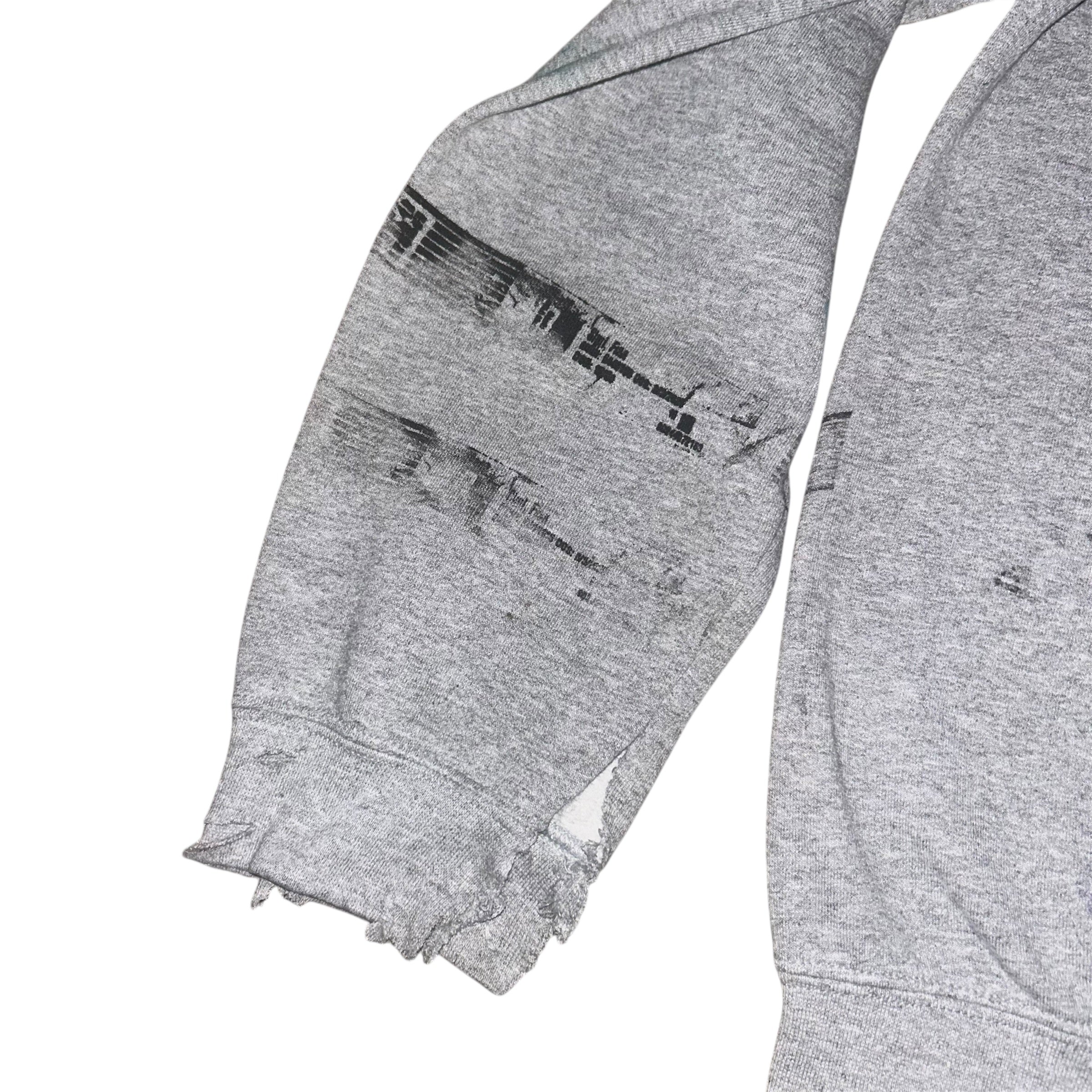 large - cut lynda front & back print crewneck #56/60 1of1