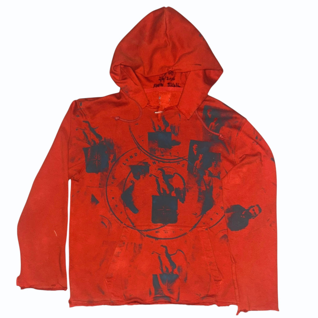 small - cut up eagle lynda hoodie 1of1 #54/60