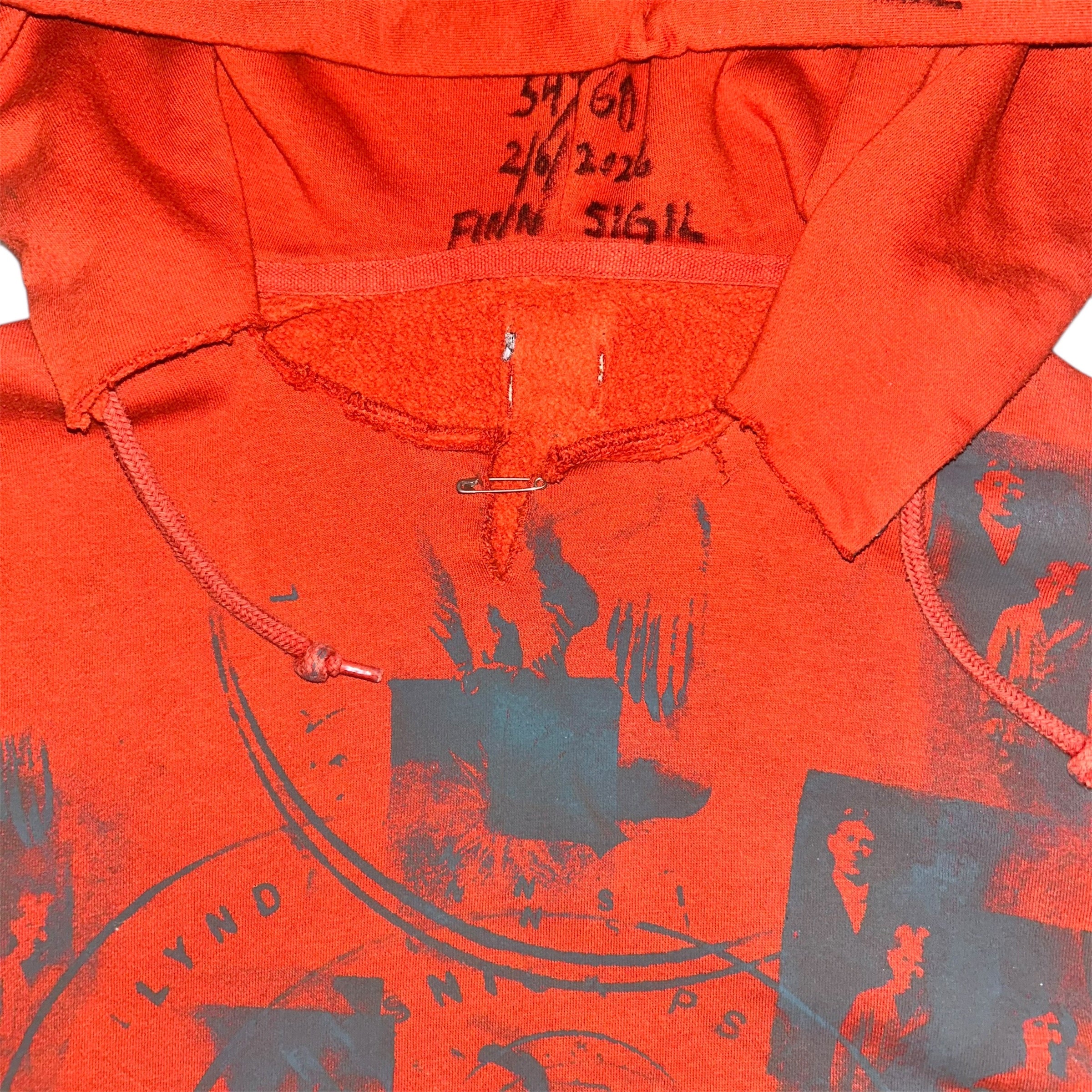 small - cut up eagle lynda hoodie 1of1 #54/60