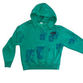 x small - front & back print cut hoodie #57/60 1of1