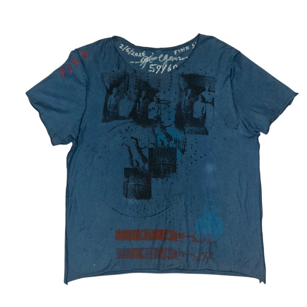 small - front&back print, custom cut and fit (my personal shirt) #59/60 1of1
