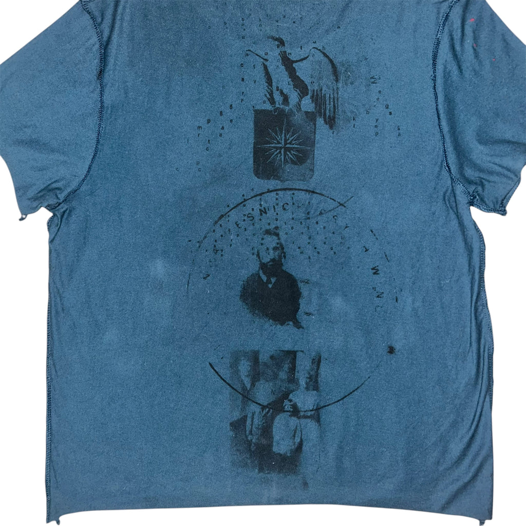 small - front&back print, custom cut and fit (my personal shirt) #59/60 1of1