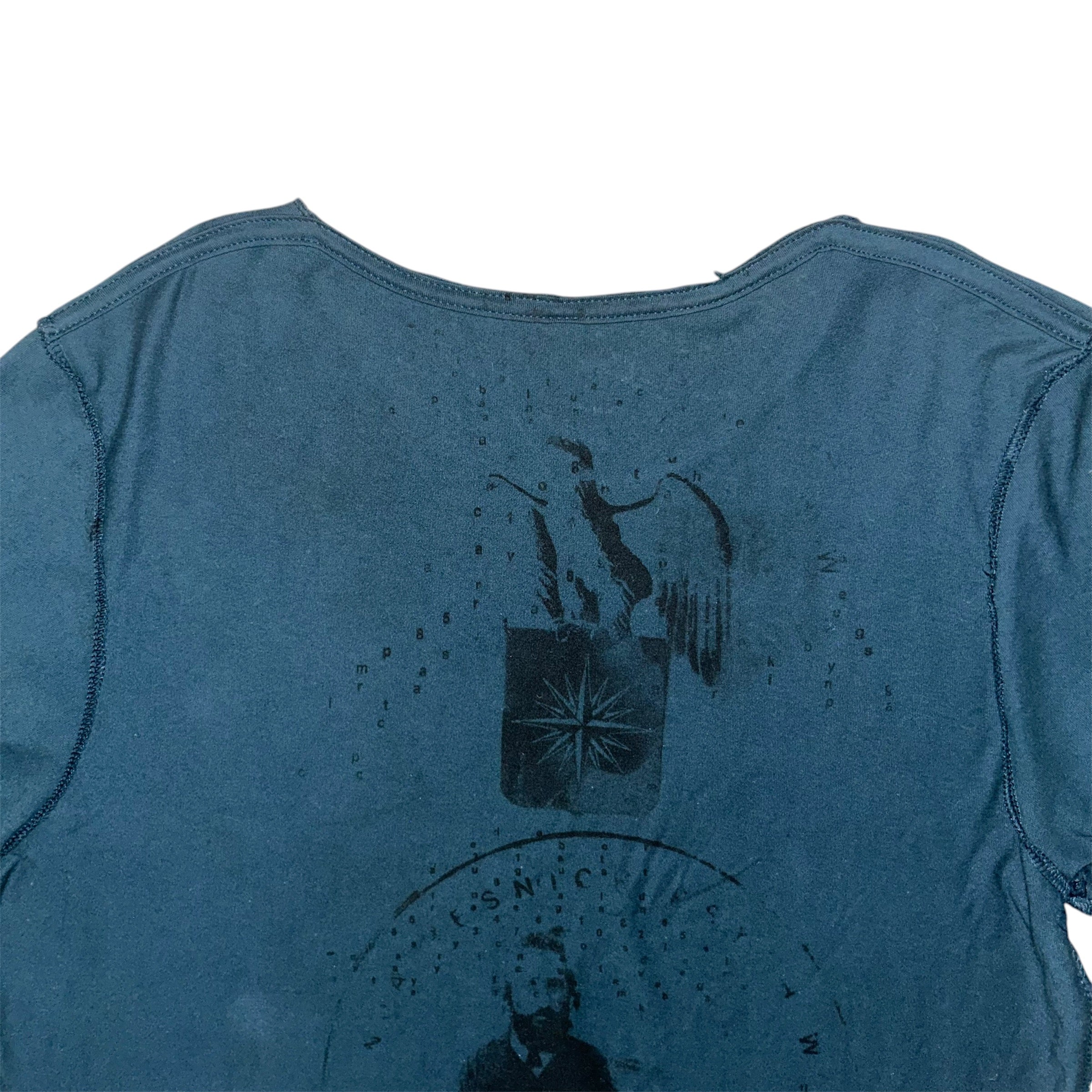small - front&back print, custom cut and fit (my personal shirt) #59/60 1of1