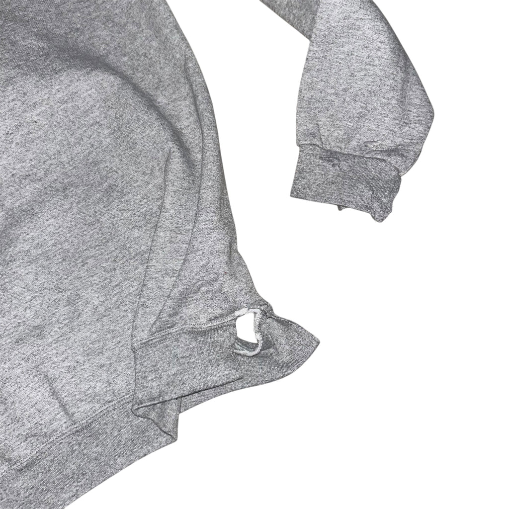 large - 1of1schizo print cut and aged lynda hoodie #37/60