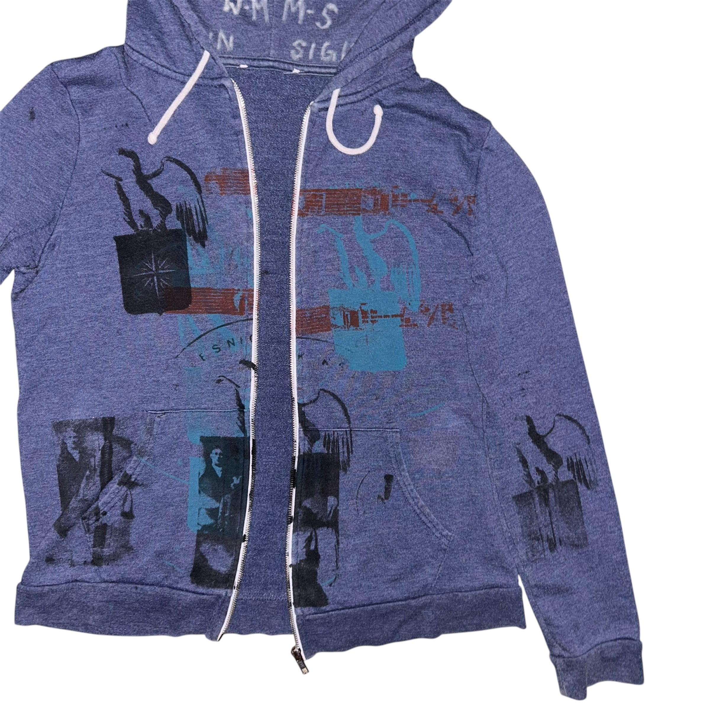 #60/60 mens: small / womens: medium - front & back print, my personal hoodie FINAL LYNDA RESNICK ARTICLE OF CLOTHING NOTHING MORE