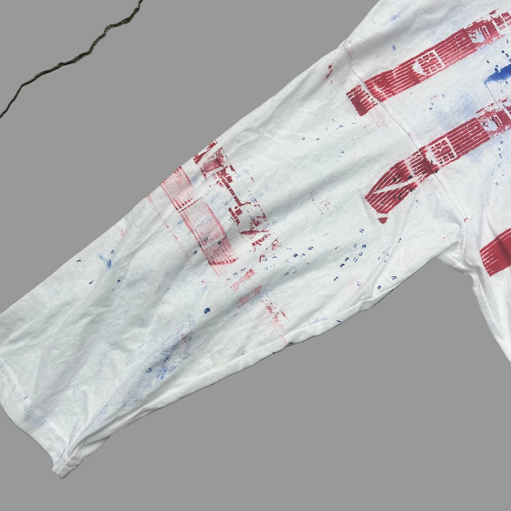 3/8 (4th of july) long sleeve large