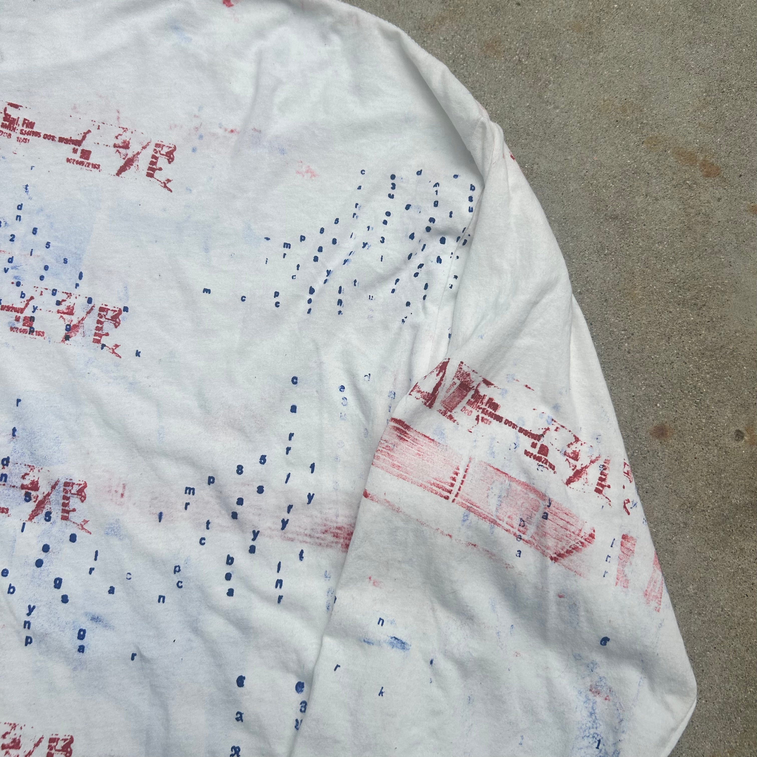 3/8 (4th of july) long sleeve large