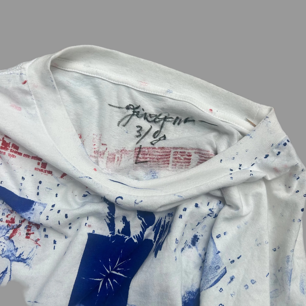 3/8 (4th of july) long sleeve large